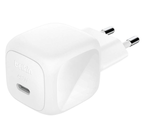Belkin Ładowarka USB-C 45W, BoostCharge Compact, biała - 1363154 - zdjęcie